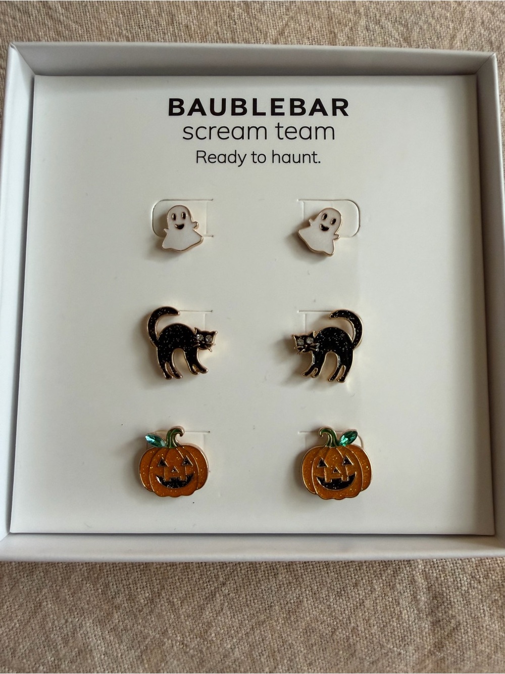 NIB ~ BaubleBar Halloween Trio Earrings